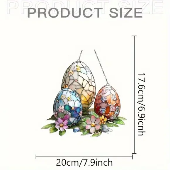 Easter Egg Suncatcher - New - Picture 2 of 3